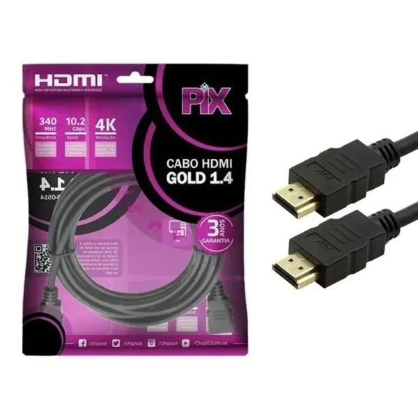 Cabo Hdmi 15 Metros V1.4 Ultra Hd 4k - Pix 018-1514