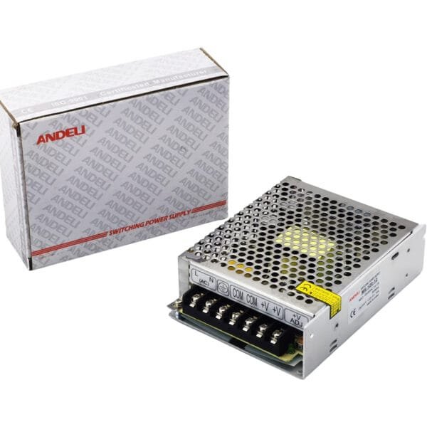 Fonte Chaveada Andeli 12V 10A 120w Bi-volt - MS-120-12