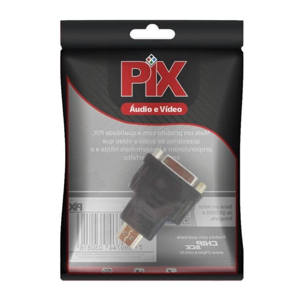 Adaptador Dvi (Fêmea) Para Hdmi (Macho) - Pix 003-8601 - Imagem 3