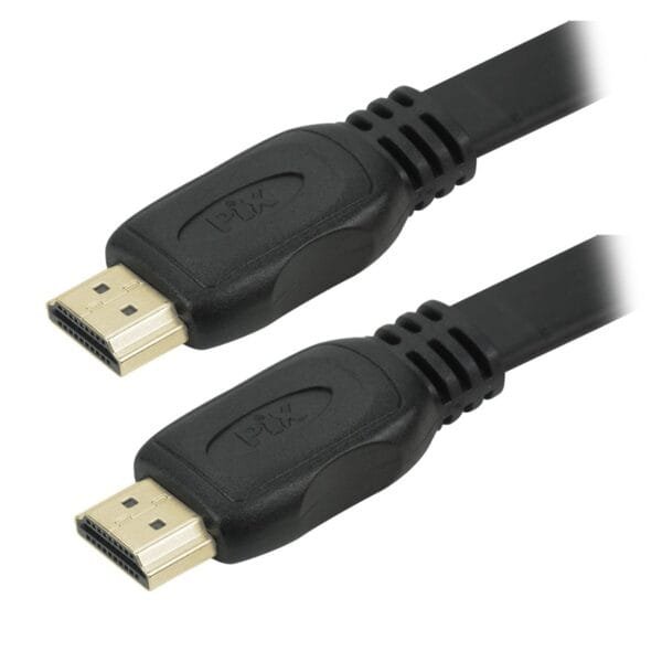 Cabo Hdmi 5 Metros Flat v2.0, 4k Hdr - Pix 018-5025 - Imagem 2