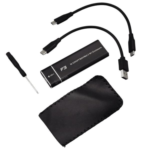 Case Para Ssd M.2 NVME e NGFF 2 em 1 - Usb 3.1 - Imagem 2
