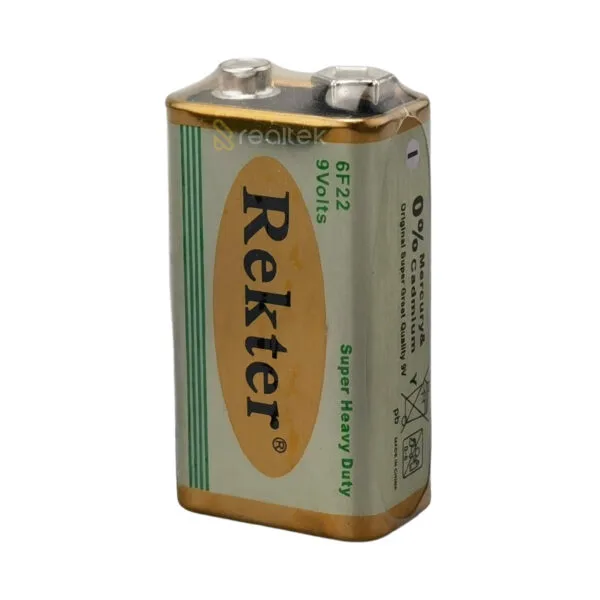 Bateria 9V 6F22 - Rekter