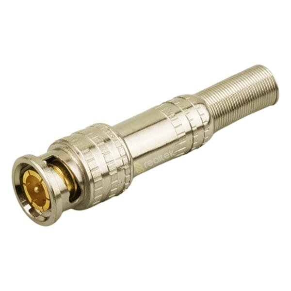 Conector Bnc HD Macho Gold - 1 Unidade