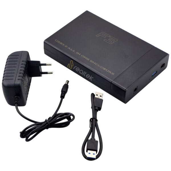 Case Para HD Sata 3.5 e 2.5 Usb 3.0 - F3 CS-3-2Em1