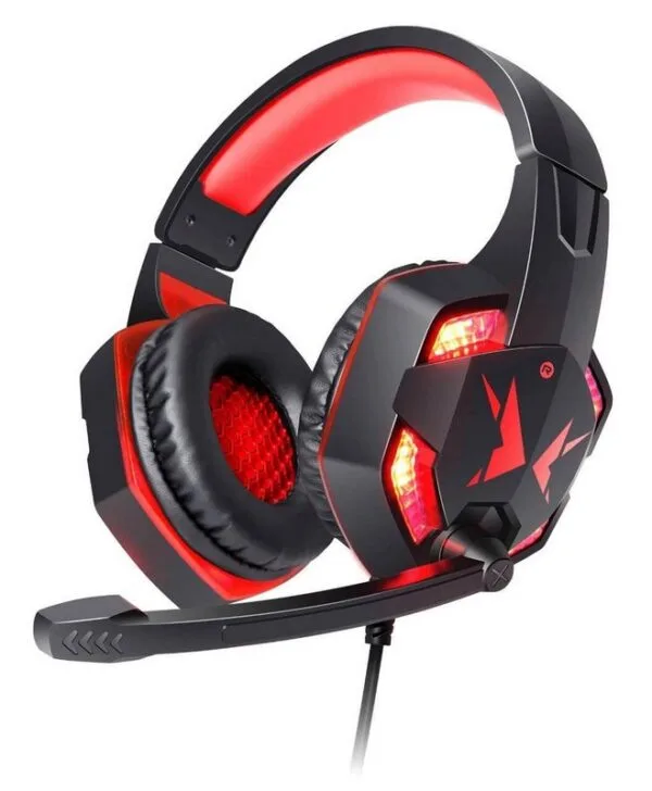 Fone Headset Gamer Com Microfone e Led - Exbom G600