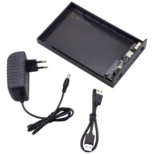 Case Para HD Sata 3.5 e 2.5 Usb 3.0 - F3 CS-3-2Em1 - Imagem 2