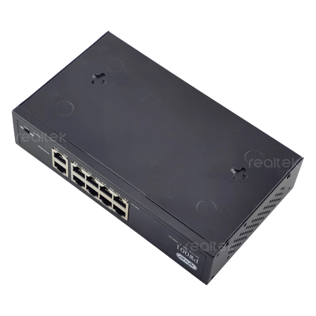 Switch Poe Híbrido 8 Portas Poe + 2 Portas Uplink 10/100 - Knup PW001 - Imagem 2