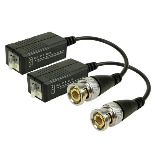 Par de Vídeo Balun Engate Rápido AHD, HD-CVI e HD-TVI - 401HD