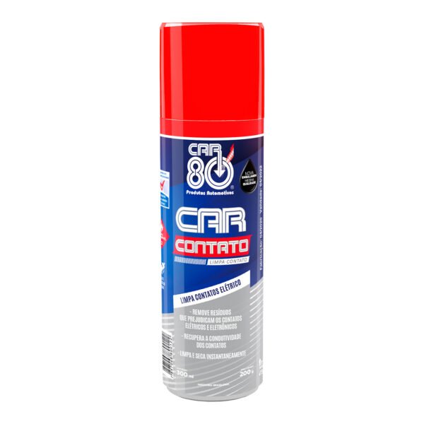 Spray Limpa Contato Elétrico e Eletrônico 300ml/200g - Car 80®