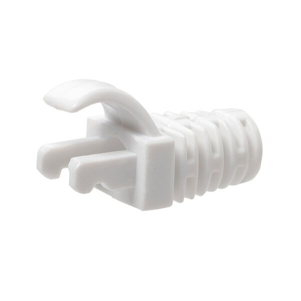 Capa Protetora Para Conector Rj45 Boot Snap In, Branca - 1 Unidade