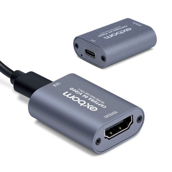 Placa de Captura Hdmi Usb 1080P  - Exbom CV-U3c100 - Imagem 2
