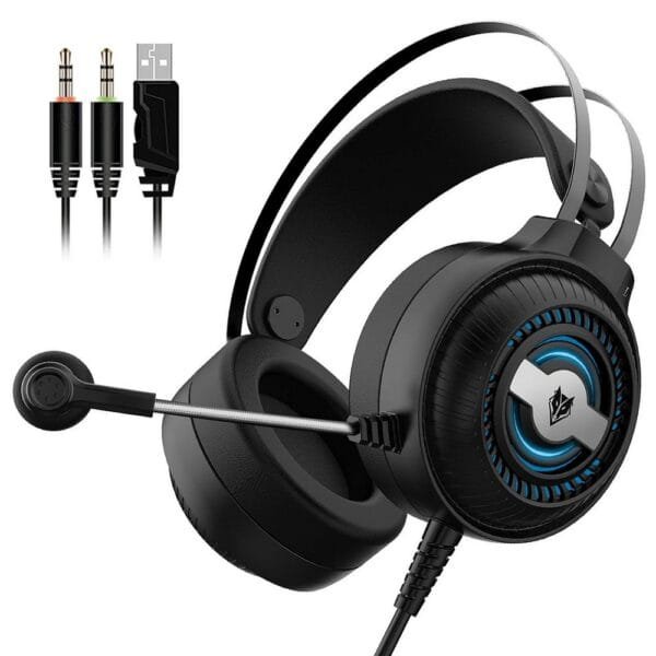 Headset Gamer Rgb Nubwo N1 Pro Over Ear - 3.5mm