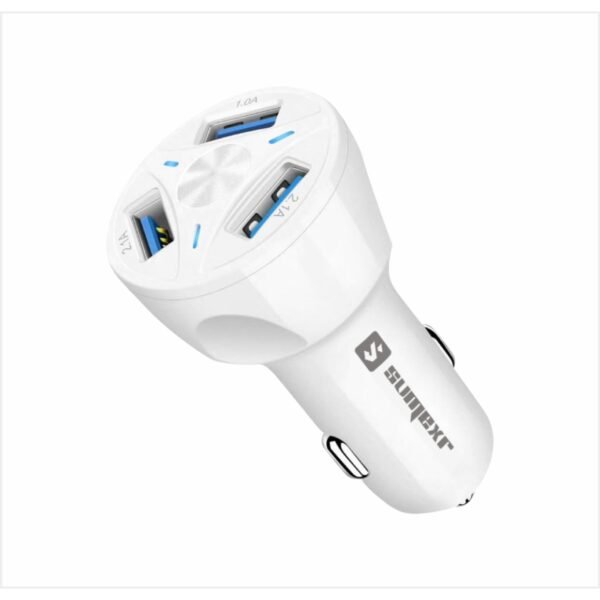 Carregador USB Veicular 3 Portas, 5A- Sumexr SX-C6