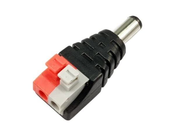 Conector P4 Macho Borne Engate Rápido 5.5x2.1mm - 1 Unidade
