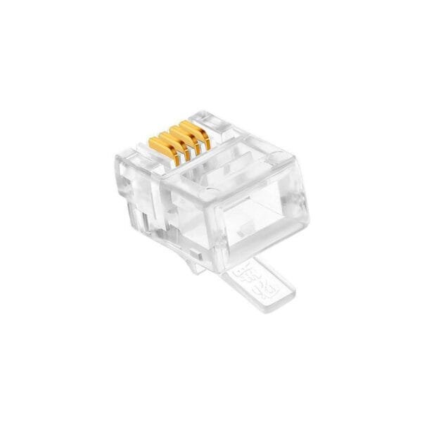 Conector RJ11 6x4 - 1 Unidade - Imagem 2