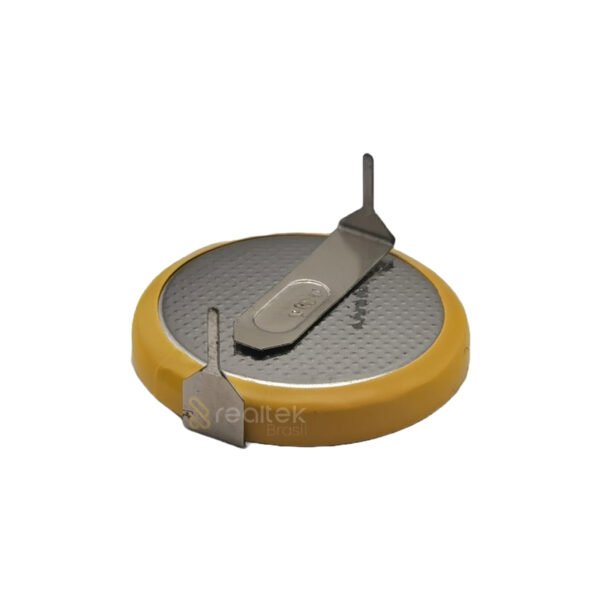 Pilha Bateria CR 2032 3v Lithium Com 2 Pinos de Solda - 1 Unidade
