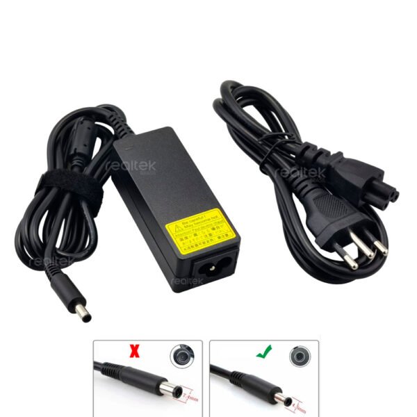 Carregador Para Notebook Dell 19.5v 2.31a 45w Plug 4.5x3.0mm | DE-07