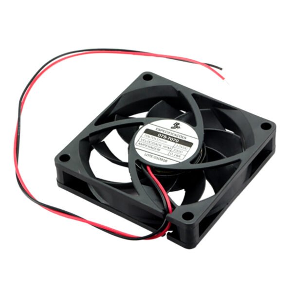 Micro ventilador Fan Cooler Ventoinha 70x70x15mm 12V DC | 5+