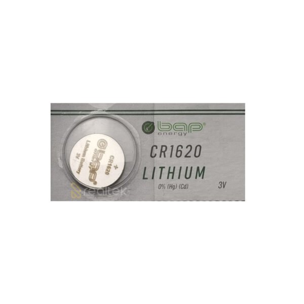 Pilha Bateria 1620, CR1620 3v Lithium, Bap Energy - 1 Unidade