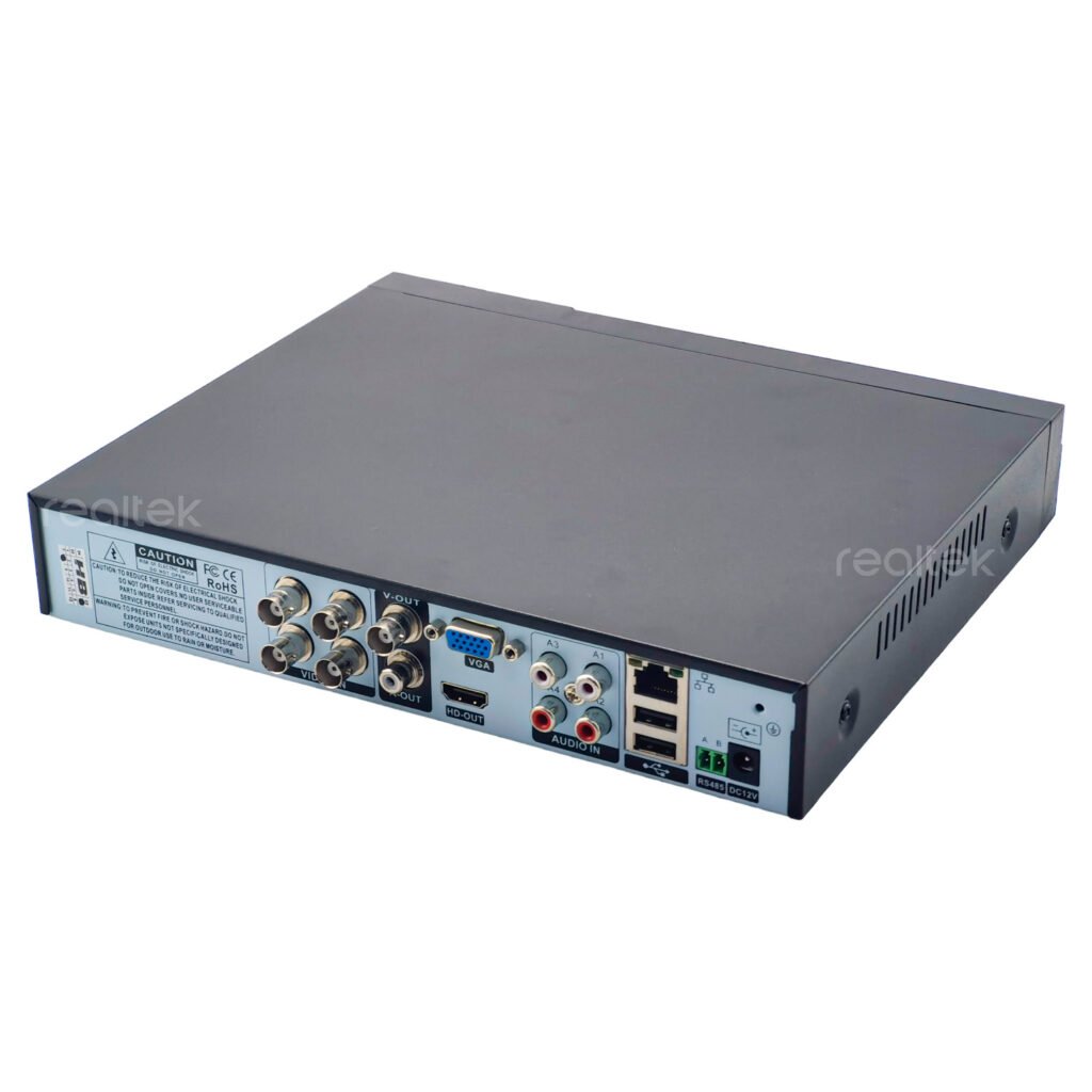Dvr 4 Canais HD 1080p 5 em 1, Xmeye – HB tech HB3304 - Realtek Brasil