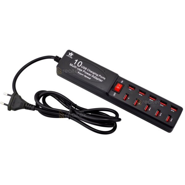 Carregador Usb 10 Portas Extensão Elétrica BYL-3010C