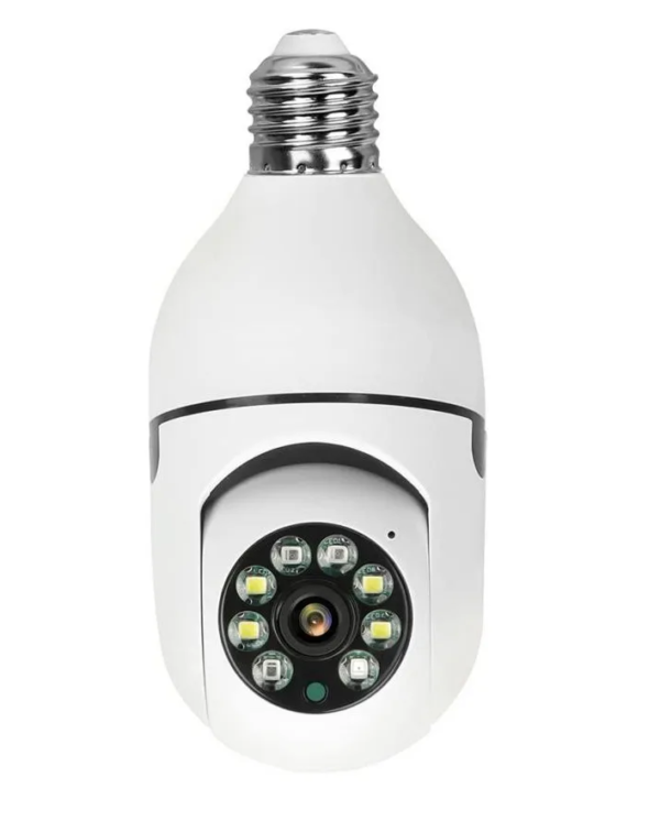 Câmera IP Wi-fi Mini Speed Dome Bocal E27 P2P 1080p Ptz, App Yoosee - 8177