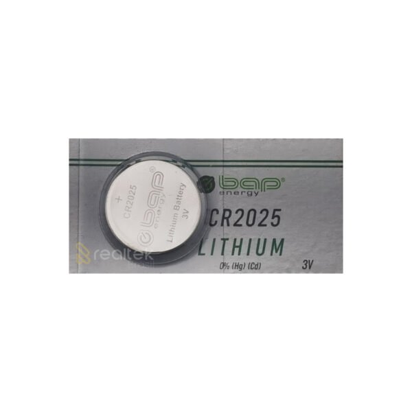 Pilha Bateria 2025, CR2025 3v Lithium, Bap Energy - 1 Unidade