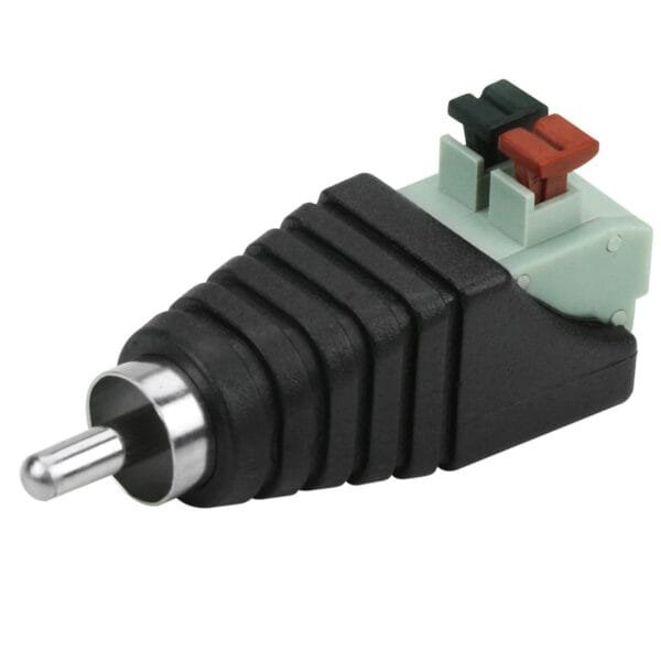 Adaptador Conector Rca Macho Borne Engate Rápido - 1 Unidade