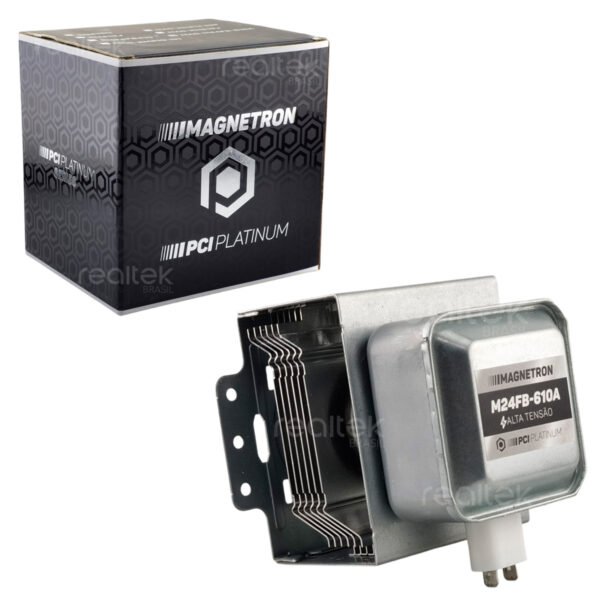 Magnetron Universal Para Microondas M24FB-610A / M24FC-610A, 3 Furos - Premium