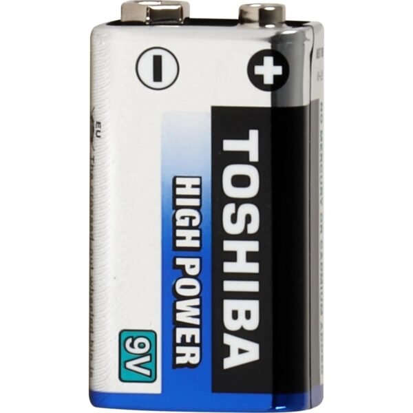 Bateria Alcalina 9V 6LR61GCP /  6LR61 / 6LP3146 / 6LF22 / MN1604 / 522 - Toshiba - Imagem 4