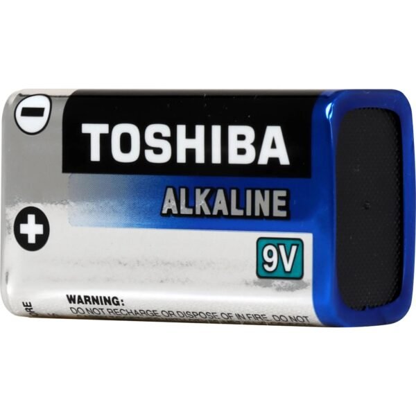 Bateria Alcalina 9V 6LR61GCP /  6LR61 / 6LP3146 / 6LF22 / MN1604 / 522 - Toshiba - Imagem 2