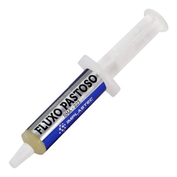 Fluxo de Solda Pastoso, 10g - Implastec RMA-223