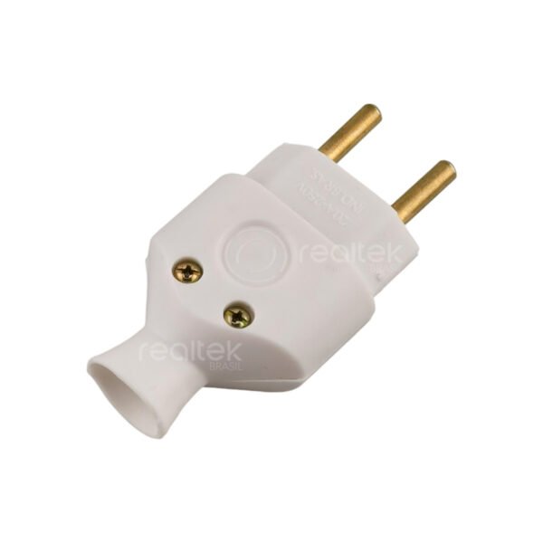 Plug Tomada Macho 20A 250V- 2 Pinos