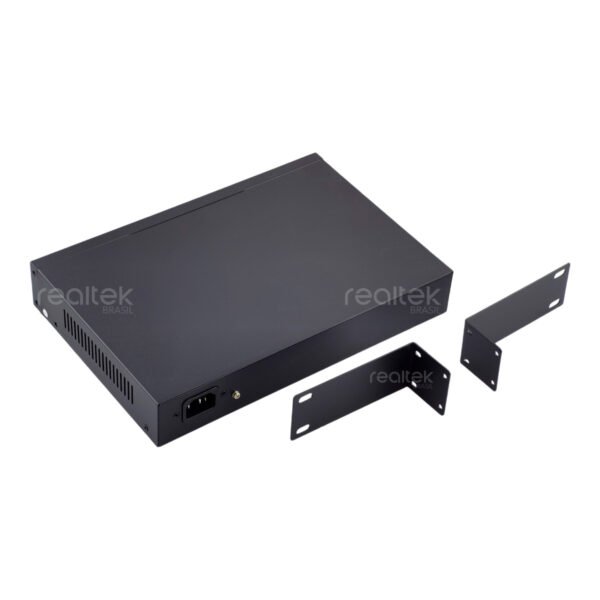 Switch Poe Híbrido 16 Portas Poe + 2 Portas Uplink 100/1000 - Knup PW003 - Imagem 3