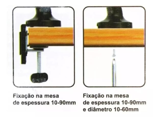Suporte Articulado de Mesa para Monitor De 13 Até 27 Polegadas - Dex SP-11 - Imagem 4