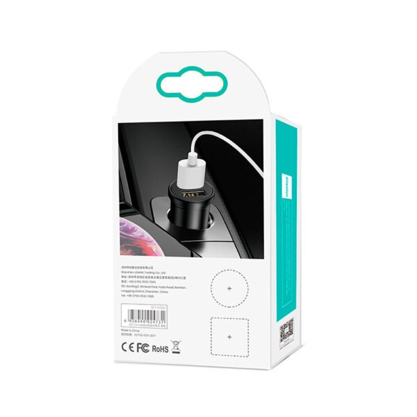 Carregador USB Veicular 2 Portas 5V 2.4A - Usams C20 - Imagem 6