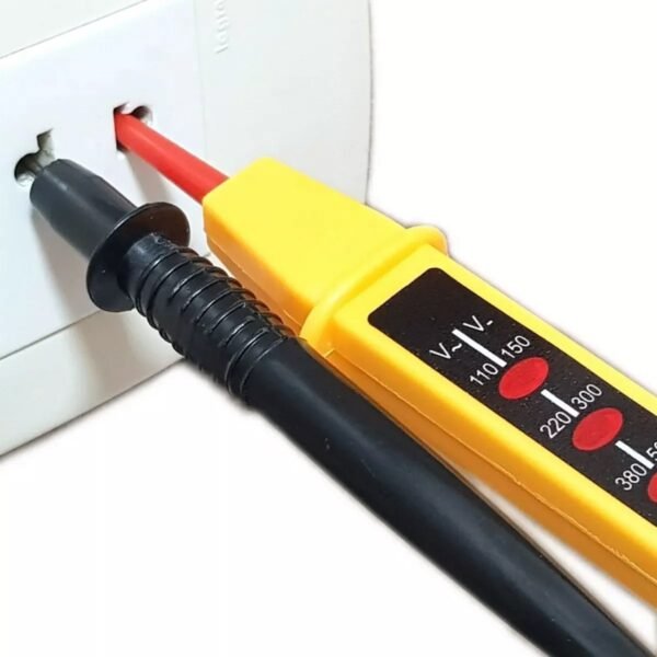 Chave Teste Elétrico Indicador De Tensão 110 ~ 500V AC/DC - Imagem 2