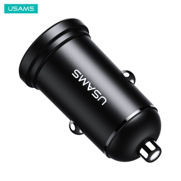 Carregador USB Veicular 2 Portas 5V 2.4A - Usams C20 - Imagem 4