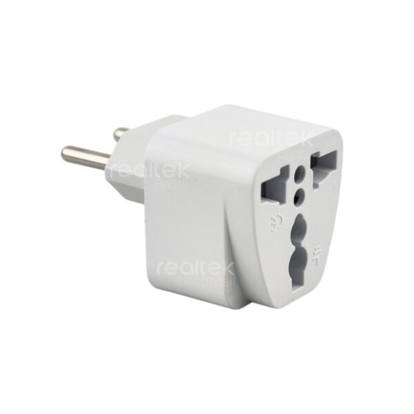 Adaptador De Tomada Universal Para Padrão Brasileiro - 110-220V 10A