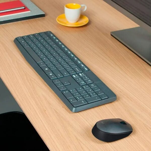 Kit Teclado e Mouse Sem Fio - Logitech MK235 - Imagem 3